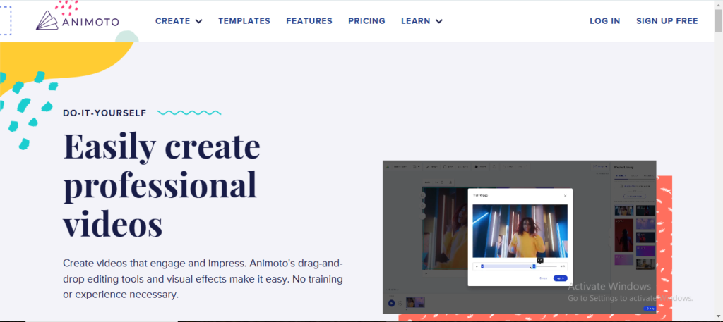 Animoto: The best for Slideshow Videos and other Social Media Content