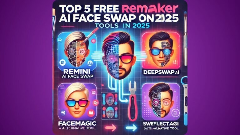 Top 5 Free Remaker AI Face Swap Tools Online in 2025
